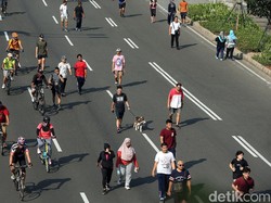 CFD Jakarta di 32 Titik, yang Berkerumun-Nongkrong Bakal Dibubarkan