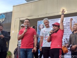 Di Bandung, Ridwan Kamil-Ganjar Kampanyekan Gaya Hidup Sehat Cegah Corona