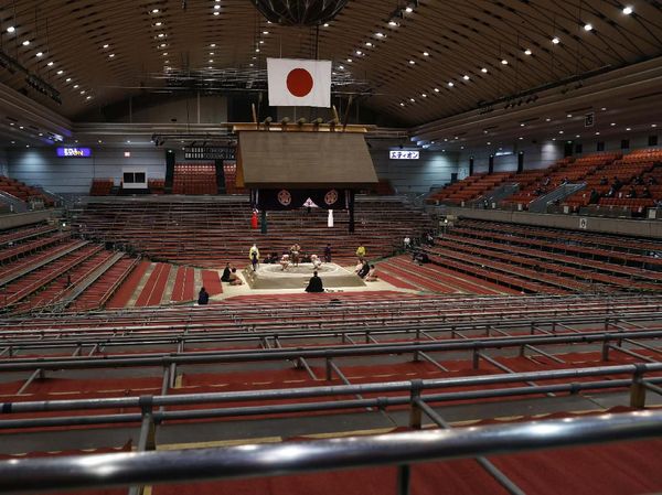 Akibat Corona, Turnamen Sumo di Jepang Tanpa Penonton