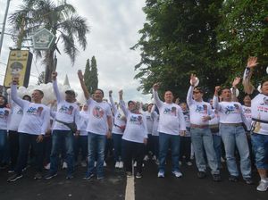 Cegah Korona, Warga Jombang Senam Cuci Tangan dan Deklarasi Hidup Sehat