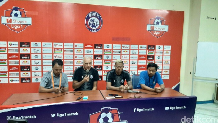 Pelatih Arema FC Mario Gomez