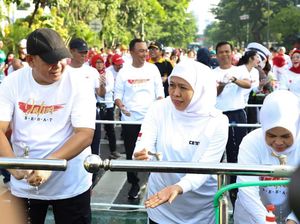 Gubernur Khofifah Ajak Masyarakat Hadapi Virus Corona dengan Gerakan Jatim Sehat