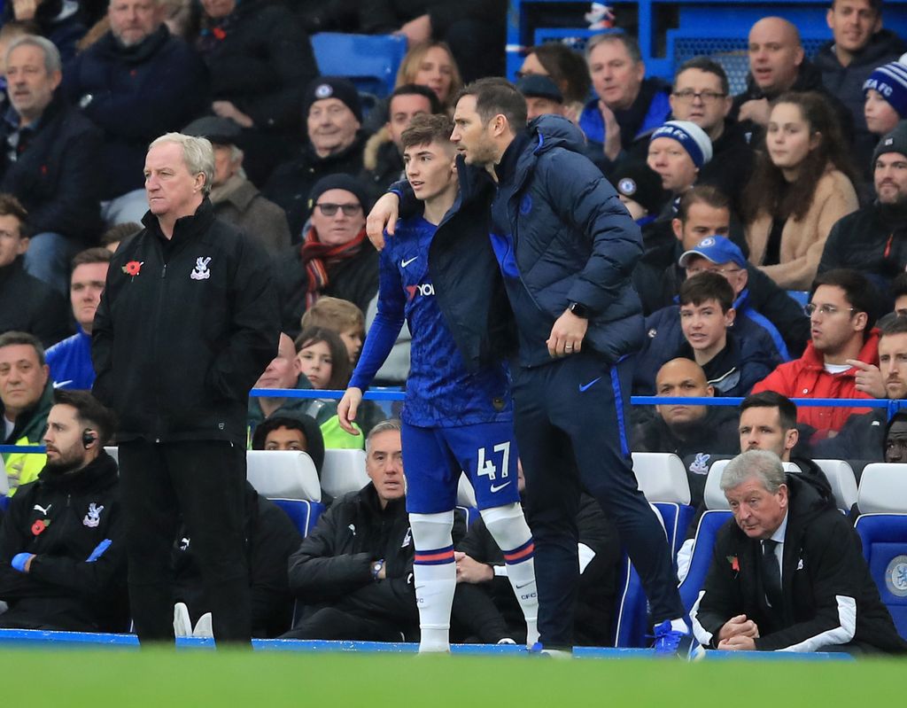 Billy Gilmour dan Frank Lampard