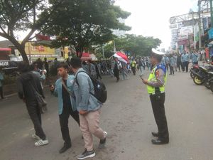Ada Aksi Long March Mahasiswa, Jalan Margonda Depok Sempat Macet