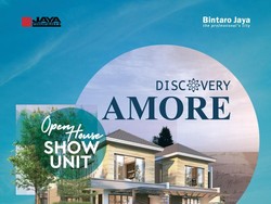 Open House Show Unit Amore, Selangkah dari Gerbang Tol Bintaro Jaya