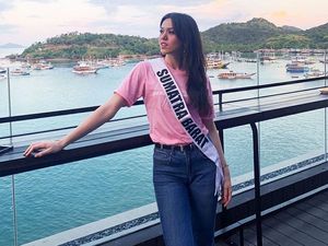 Intip Gaya Liburan Kalista Iskandar, Finalis Puteri Indonesia 2020