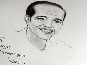 Terselip Pesan Dalam Sketsa Wajah yang Dibuat Febby untuk Jokowi Terselip Pesan Dalam Sketsa Wajah yang Dibuat Febby untuk Jokowi