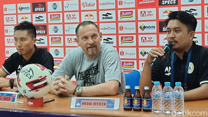 Konferensi pers PSS Sleman