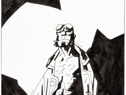 Isolasi Diri, Komikus Hellboy Lelang Sketsanya untuk Bantu Tenaga Medis