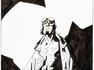 Isolasi Diri, Komikus Hellboy Lelang Sketsanya untuk Bantu Tenaga Medis Isolasi Diri, Komikus Hellboy Lelang Sketsanya untuk Bantu Tenaga Medis