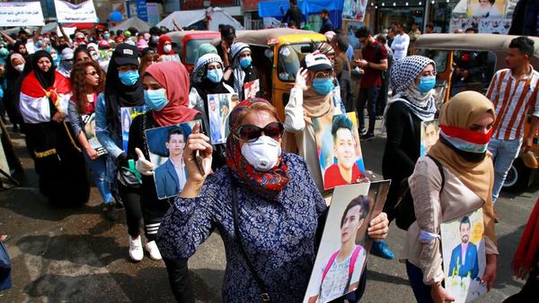 Potret Peringatan Hari Perempuan Internasional Irak di Tengah Wabah Corona