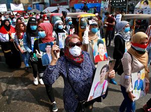 Potret Peringatan Hari Perempuan Internasional Irak di Tengah Wabah Corona