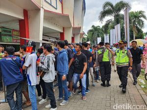 Sikap Dewasa Aremania Saat Arema FC Kalah Lawan Persib Diapresiasi