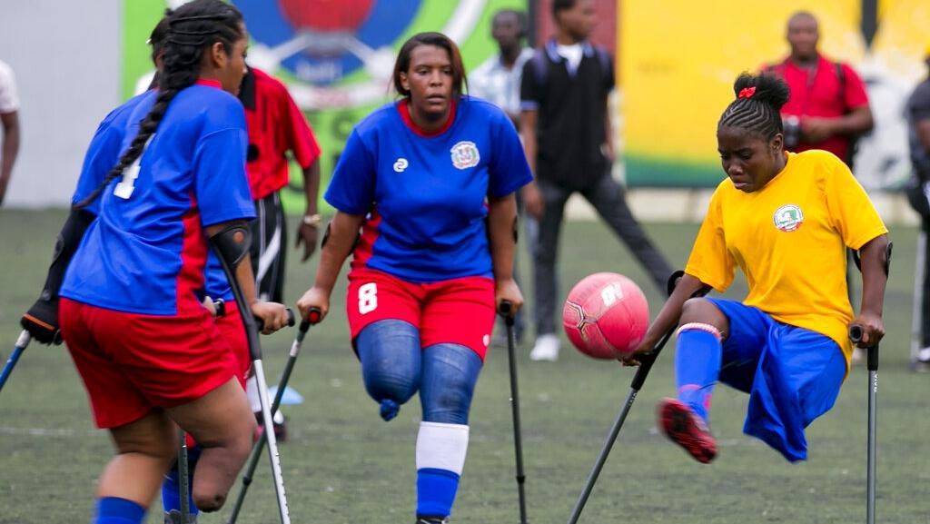 Saat Para Wanita Difabel di Haiti Unjuk Eksistensi Lewat Sepakbola