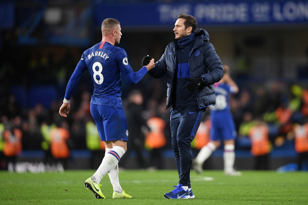 Ross Barkley yang mendapat kepercayaan bermain lebih banyak di bawah asuhan Frank Lamprd