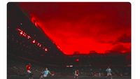 Manchester Is Red Bergema di Linimasa