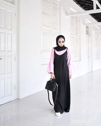 hijab slip dress