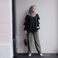 Tampil Cantik Dan Fashionable, Begini Gaya Hijab Yang Cocok Dipakai Ke ...