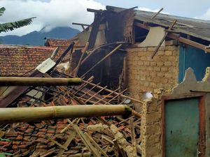 644 Rumah Rusak di Kabupaten Bogor Akibat Gempa Sukabumi