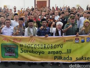 Jelang Pilwali, Polisi Ajak Semua Warga Jogo Suroboyo Jelang Pilwali, Polisi Ajak Semua Warga Jogo Suroboyo