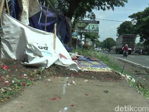 4 Buruh yang Tewas Tertabrak Sudah 2 Bulan Ikut Aksi Mogok Kerja