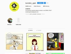 Komikin Ajah, Komunitas Komik Instagram yang Hits