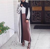 style hijab rok span casual