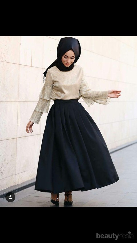 simpel  elegan   fashion style hijabers turki