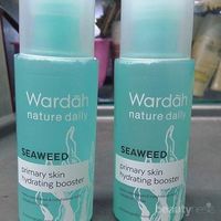 wardah facial toner seaweed primary hydrating booster