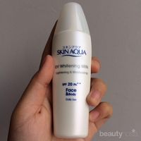 skin aqua whitening milk spf 50 review