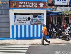 Mahasiswa UGM Perusak Pospol Kentungan Sleman Tak Ditahan