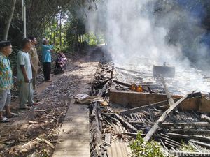Kandang Ternak di Ciamis Ludes Terbakar, 3.700 Ayam Terpanggang Kandang Ternak di Ciamis Ludes Terbakar, 3.700 Ayam Terpanggang
