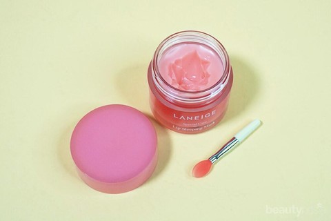 Laneige Lip Sleeping Mask Mengembalikan Kelembapan Dan Warna Pink Alami Bibir