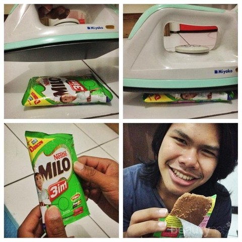 Unik Ini Cara Mudah Membuat Sendiri Milo Cube Snack Import Kekinian