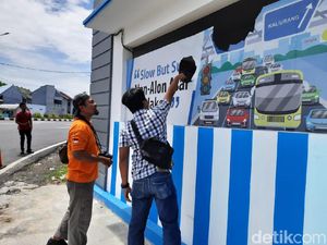 Pos Polisi Kentungan Sleman Dilempari Batu Pos Polisi Kentungan Sleman Dilempari Batu