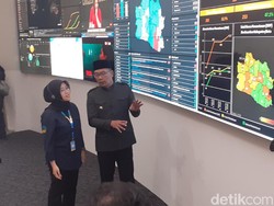 Diresmikan Ridwan Kamil, Ini Kecanggihan Jabar Command Center