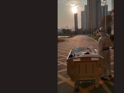 Viral, Momen Haru Dokter dan Pasien COVID-19 Menikmati Matahari Terbenam