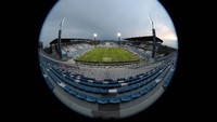 Pertandingan lanjutan Liga Italia antara Sassuolo vs Brescia digelar di Mapei Stadium, Selasa (10/3/2020) dini hari WIB. Pertandingan tersebut belangsung tanpa kehadiran suporter dari kedua kesebelasan. Emilio Andreoli/Getty Images.
