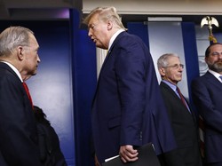 Kontak dengan 2 Politikus Terpapar Corona, Apakah Trump Sudah Diperiksa?