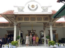 Raja Ratu Belanda Kunjungi Keraton Jogja