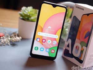 Galaxy A01, Ponsel Pemula Harga Ramah di Kantong Galaxy A01, Ponsel Pemula Harga Ramah di Kantong