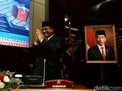 Anies Bersyukur P2APBD Disahkan Meski 4 Fraksi DPRD DKI Walkout