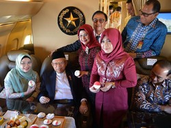 Ultah Ke-77, Maruf Dapat Ucapan Selamat dari Kru Pesawat Kepresidenan