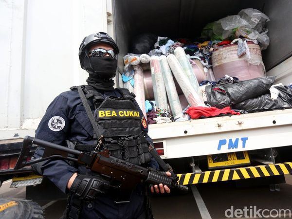 Narkoba hingga Baju Bekas Ilegal Diamankan Bea Cukai