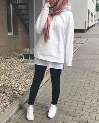 outfit pake hoodie