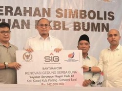 Program Lingkungan 7 BUMN Bantu Pendirian Sekolah hingga Musala di Sumbar