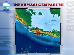 Gempa M 3,7 Guncang Cianjur