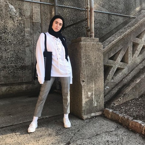 Suka Casual Hijab? Inspirasi Outfit Hijab Casual Ala Selebgram Luar