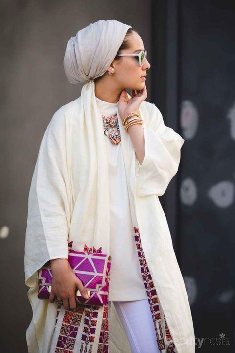 Bohemian style hijab best sale