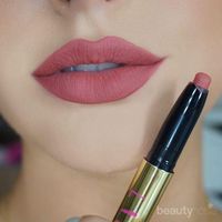 matte and glossy lipstick